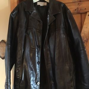 Men’s Leather Coat